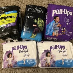 Diapers 2t - 5t