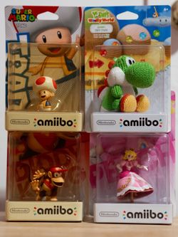 4 Amiibos