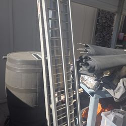 1 Pair Of Aluminum Ramps 6' 8" 600lb Weight Limit 