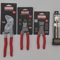 ICON HAND TOOLS BRAND NEW 4 PCS