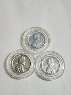 1943 Steel Wheat Cent Coins - 1943 , 1943-D , 1943-S