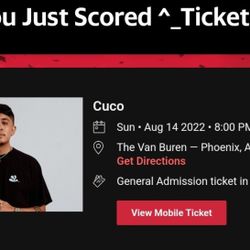 Cuco Ticket 