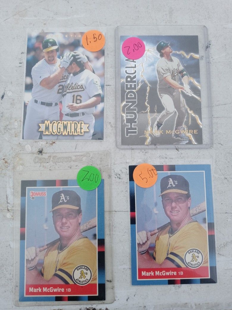 Mark Mcgwire (4 Cards)