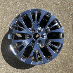 2013 Chevrolet Avalanche Black Diamond Stock Wheels 22 Inch