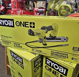 RYOBI ONE+ 18V Cordless Grease Gun (Tool-Only)