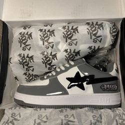 Bapesta x MF DOOM (Shadow) Concept Bape Sneakers - Size 12 New