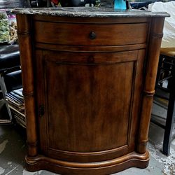 Vintage corner cabinet