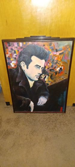James Dean Oil Painting #jdclassic