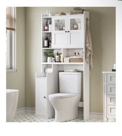 Bathroom organizing cabinet