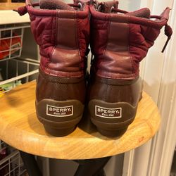 Sperry Women’s Maroon Boots 