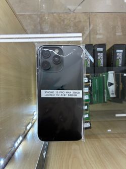 iPhone 15 Pro Max 256GB Locked to AT&T