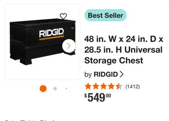 Rigid Truck Box 48x24 $300