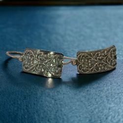 Silpada Oxidized Sterling Silver Earrings