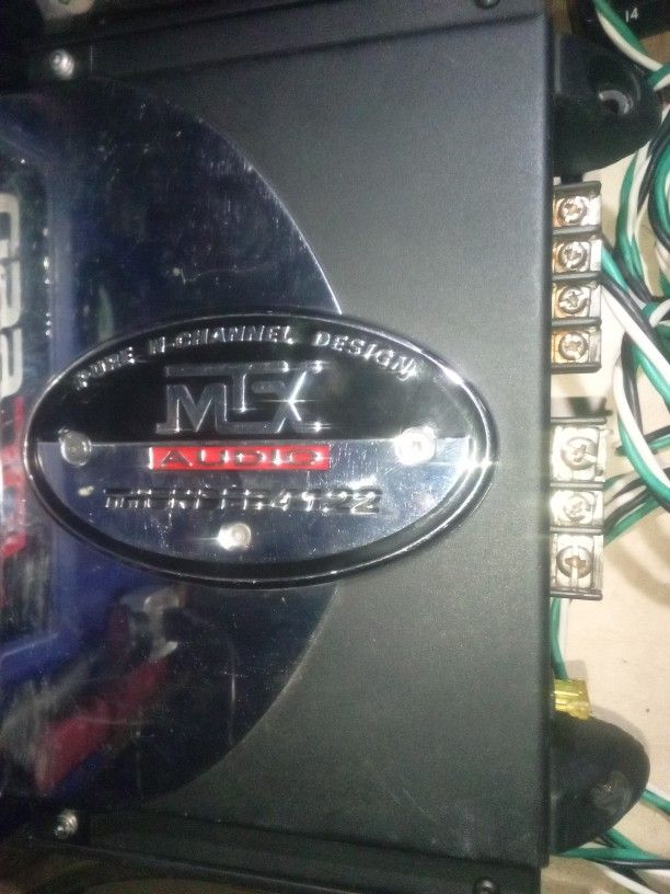 Mtx Thunder 4122 Subwoofer Amp