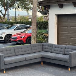 Couch/Sofa Sectional - Ikea - Gray - Delivery Available 🚛