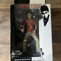 Scarface Hawaiian Blood Covered Action Figure 