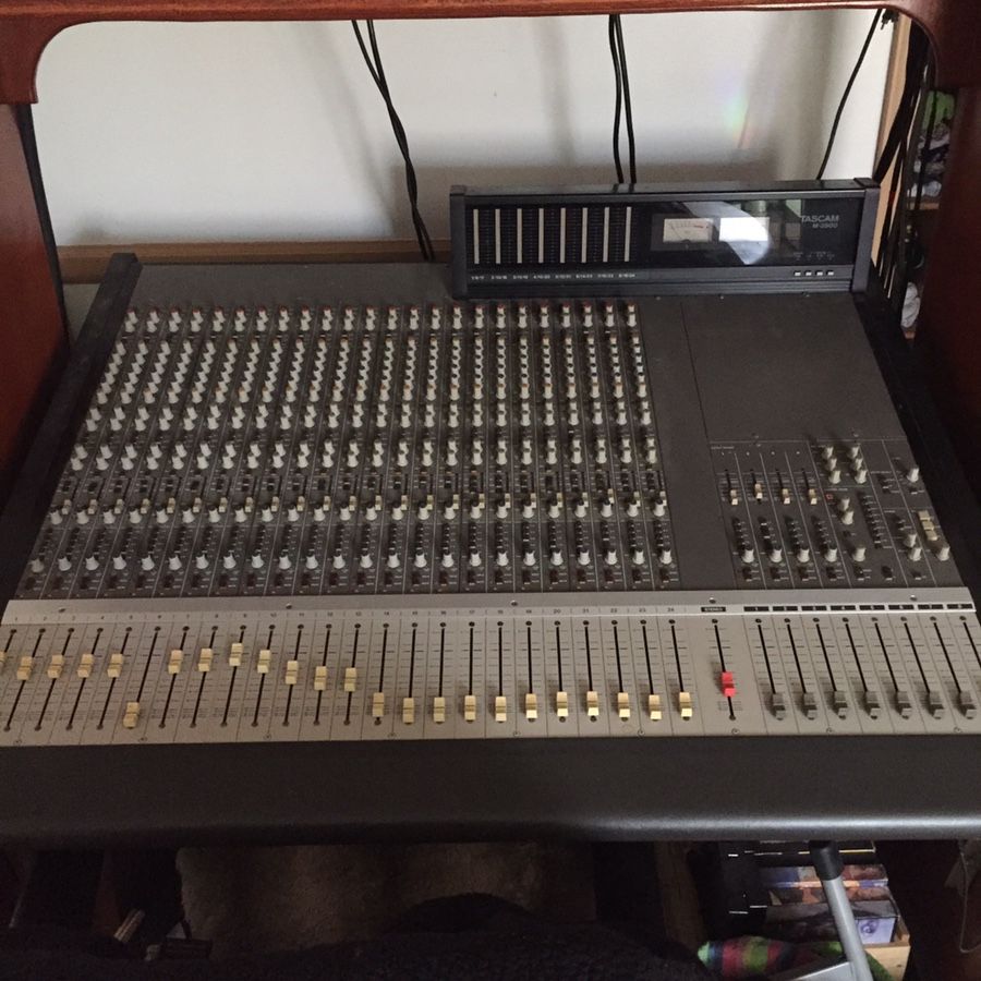 Tascam M-3500 analog recording console mixing board