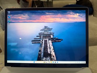 Basically new.  Laptop touch screen