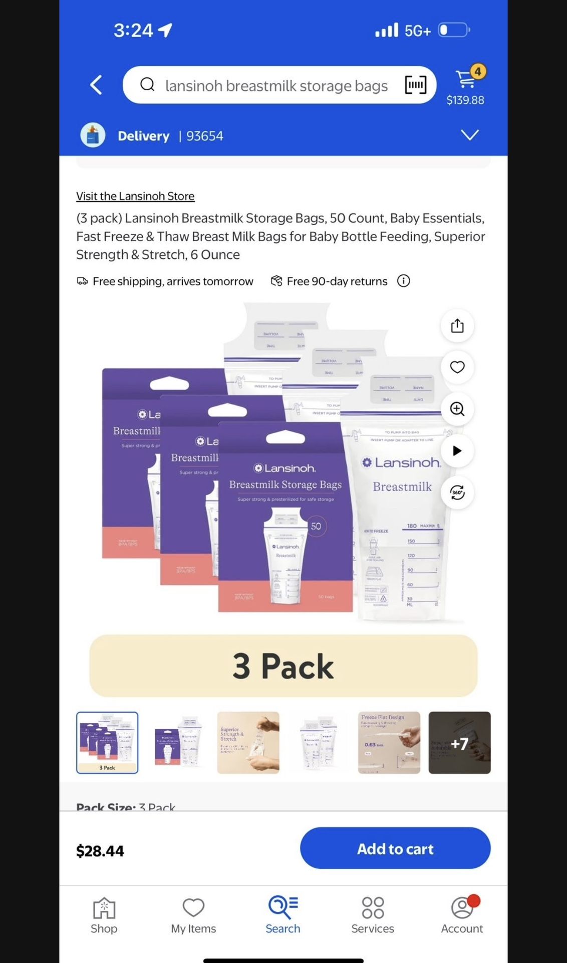 Breast Milk Storage Bags Brand New Each Box Has 200