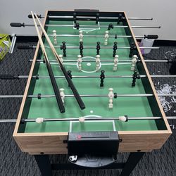 Multi foosebal football miniature game table