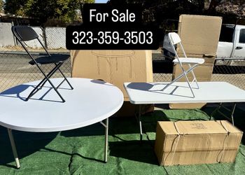 Brand New Chairs, Tables & Canopies For Sale