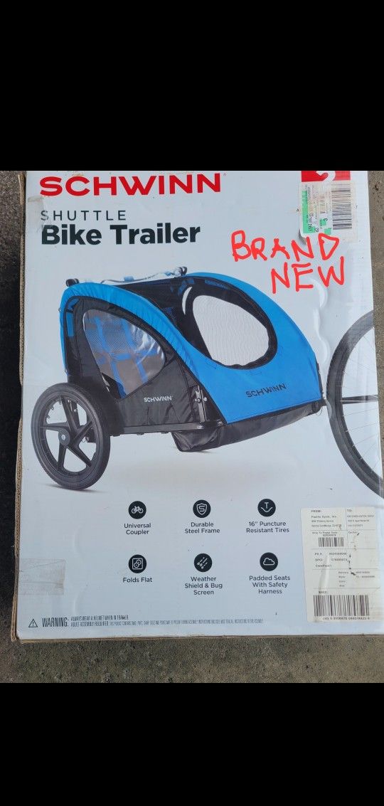 Schwinn Shuttle Bicycle Trailer (Brand New In Box)