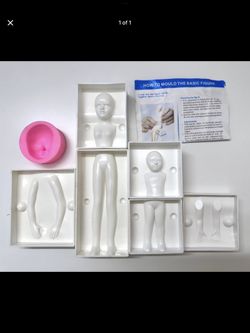 3D Human Figure Moulding Kit for Cake Decorating / Fondant
