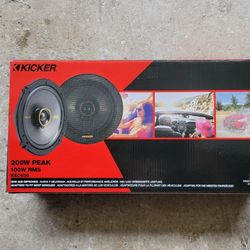 KICKER K SERIES 2 WAY SPEAKERS