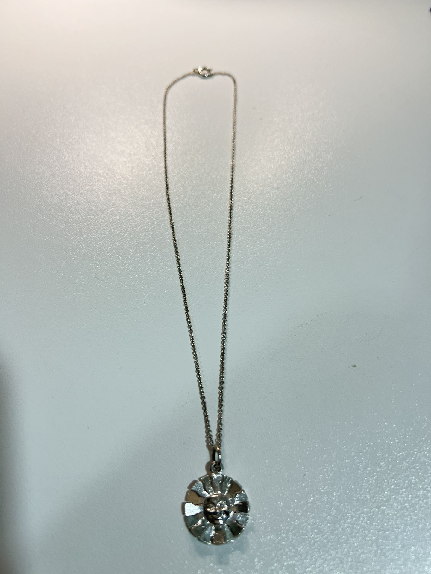 Necklace Sunshine, Pendant Necklace Sterling !