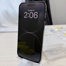 14 Pro 256Gb no sim restrictions scratch screen