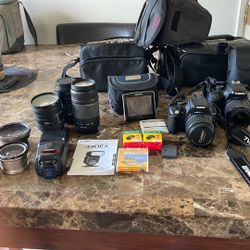 Cameras,lenses,and Equipment 
