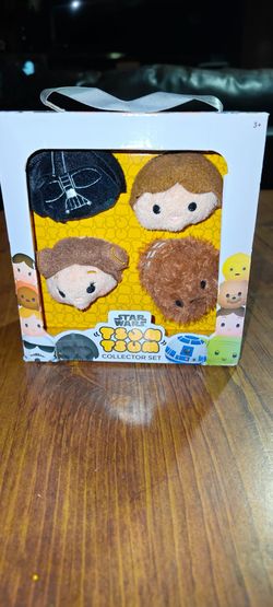 Star Wars Tsum Tsum Collector Set - 4 Plush Gift Box