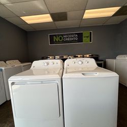 General Electric Top Load  Electric Washer/ Dryer Set