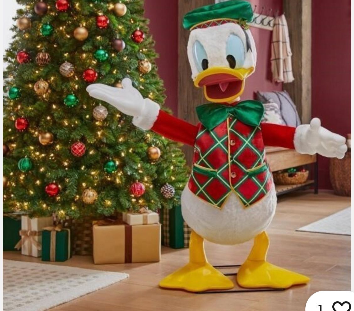 Donald Duck Holiday Animatronic