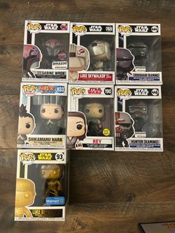 Funko pops $7 each