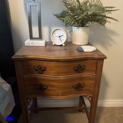 Wood End Table 