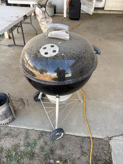 Charcoal Weber grill