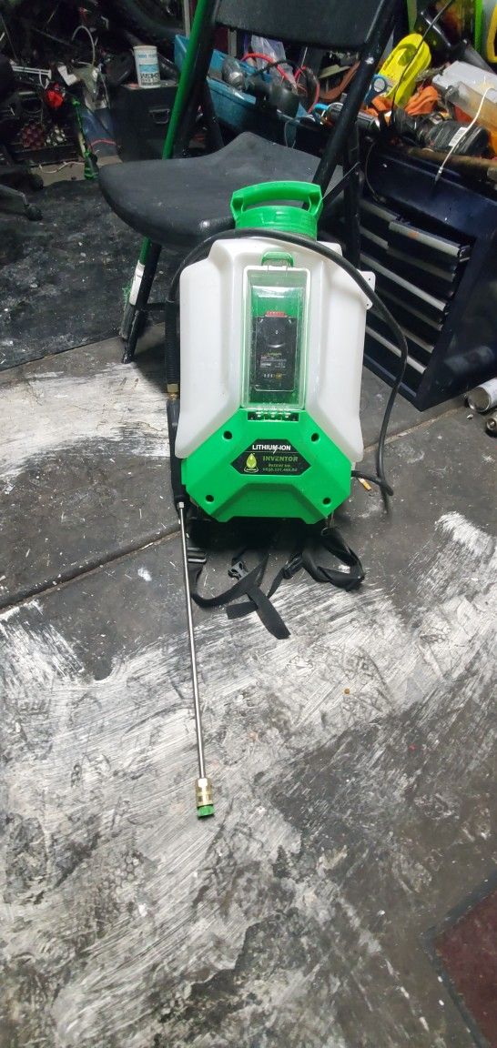 Backpack Sprayer With Battery