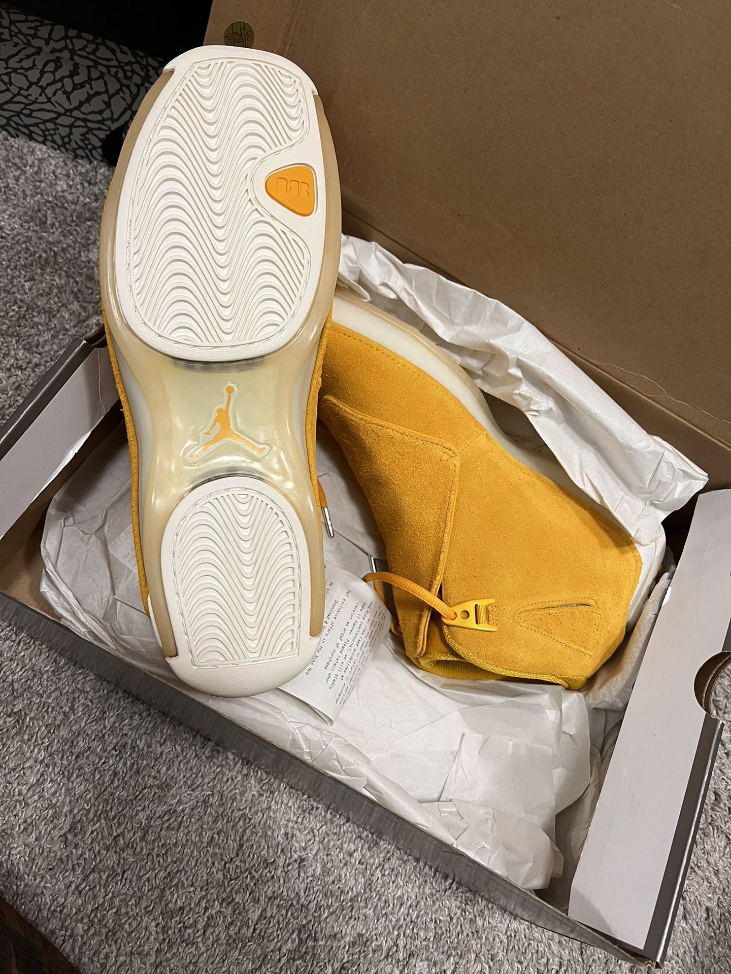 Jordan 18 Retro Yellow Ochre