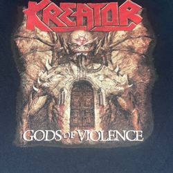 Vintage KREATOR NA Tour 2018 size Medium T-shirt