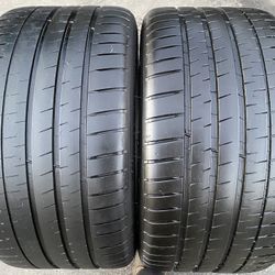 Two  285-30-20 Michelin Pilot Sport 4s Total Performance 