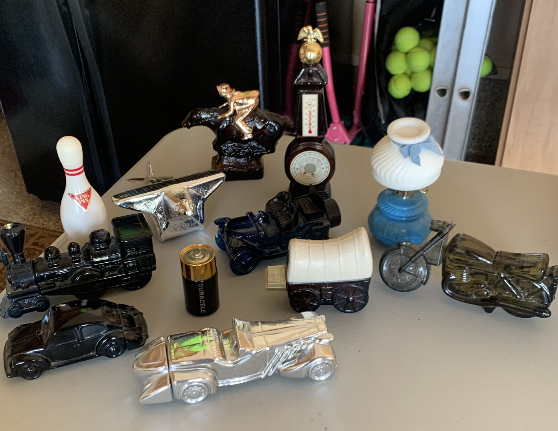 12 Vintage Avon Cologne Collectable Bottles