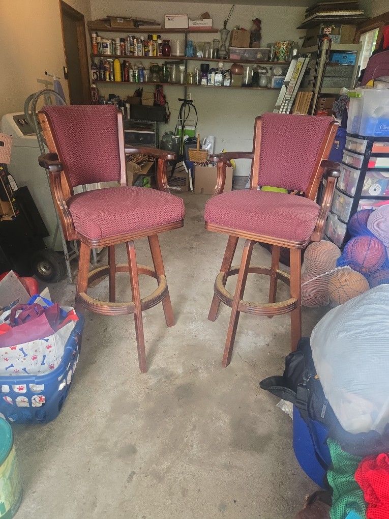 Customer Made Swivel Bar Stools