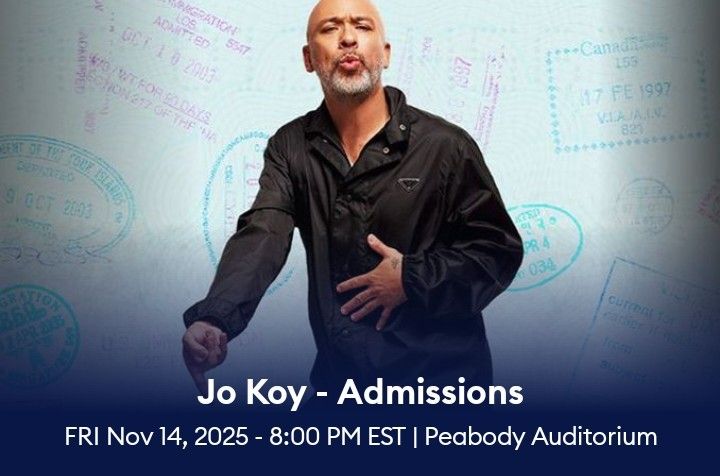 Jo Koy Tix TONIGHT
