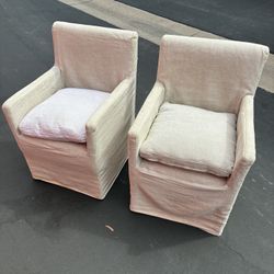 Restoration Hardware Cloud Dining Chair Set