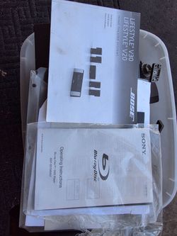 Bose Lifestyle Speaker System with Blue Ray DVD player