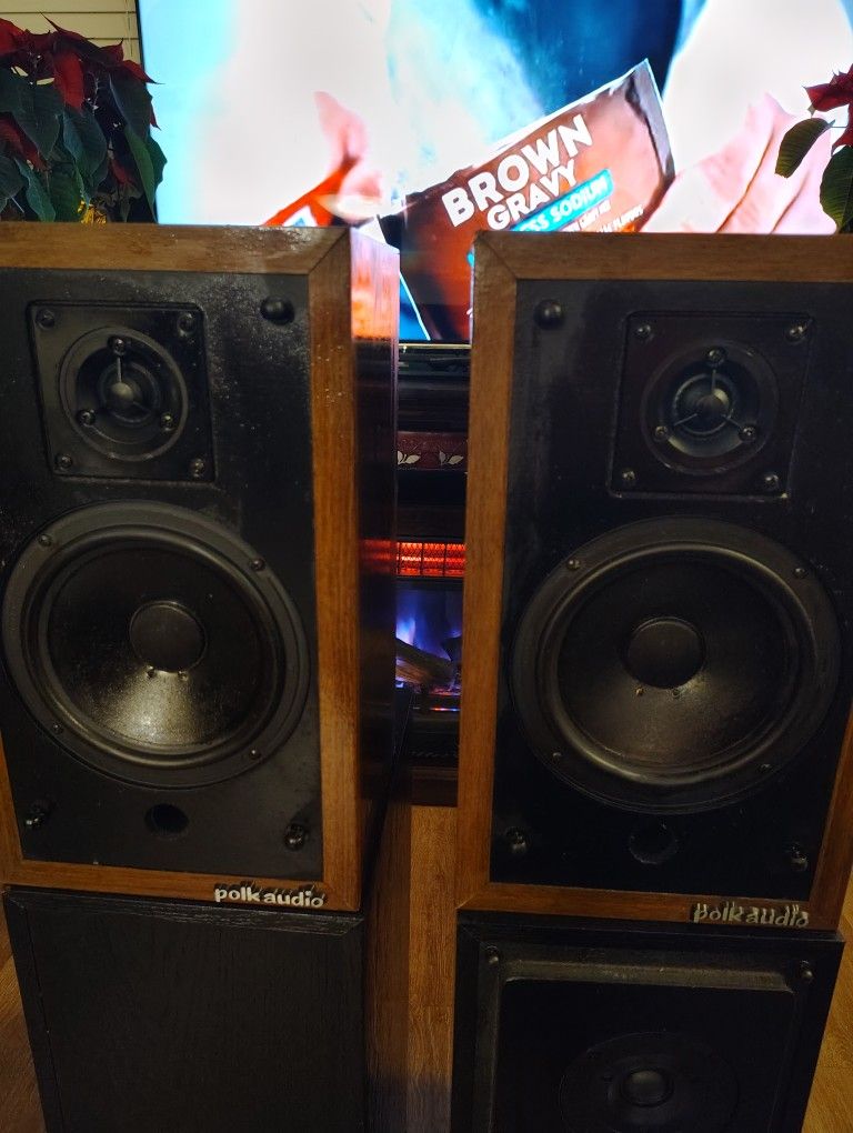Vintage Polk Audio 4A Speakers No Longer For Sale