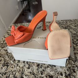 Open Toe Slide On heels