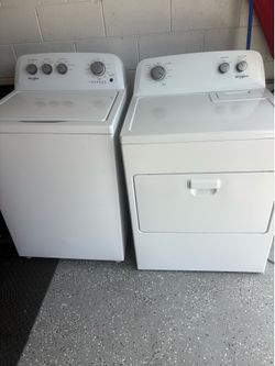 Whirlpool washer & dryer