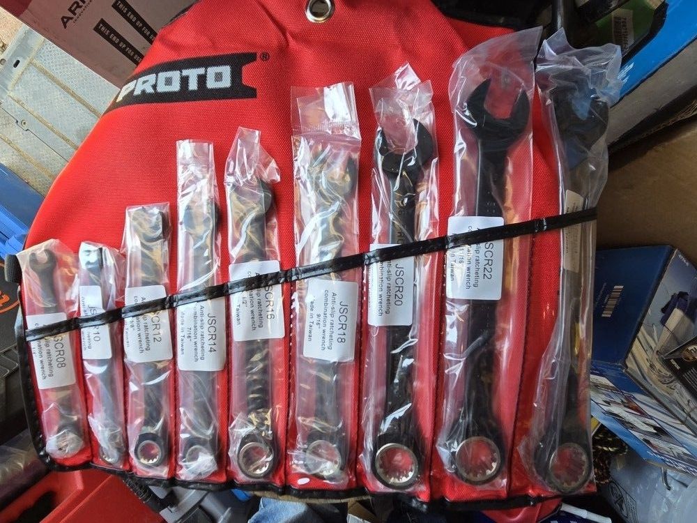 PROTO Ratcheting Wrench Set
